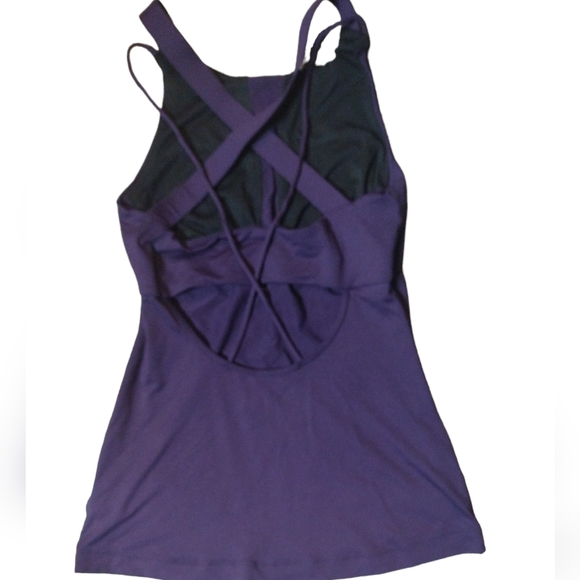 Gap Fit Purple Workout Tank Top - Size XS - Picture 1 of 3